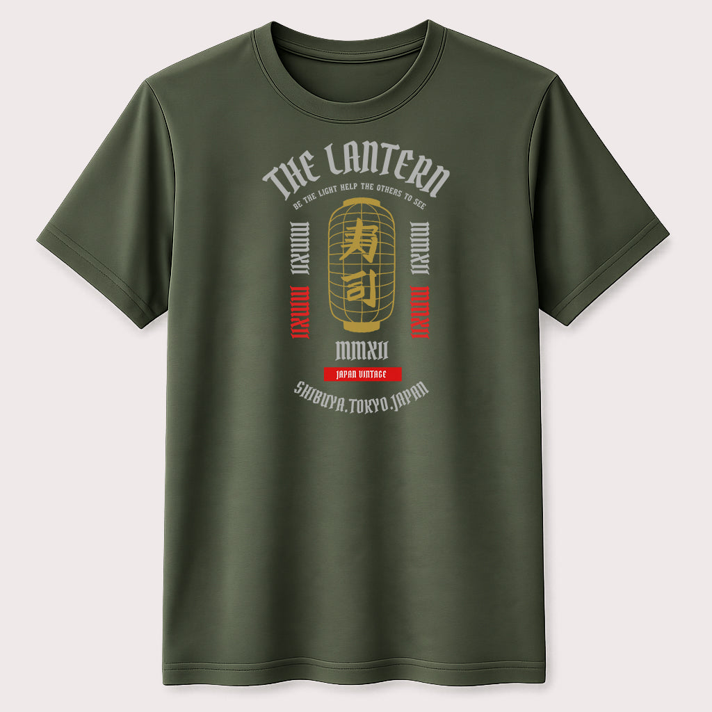 The Lantern Japanese Graphic T-Shirt Tokyo Travel Unisex Tee