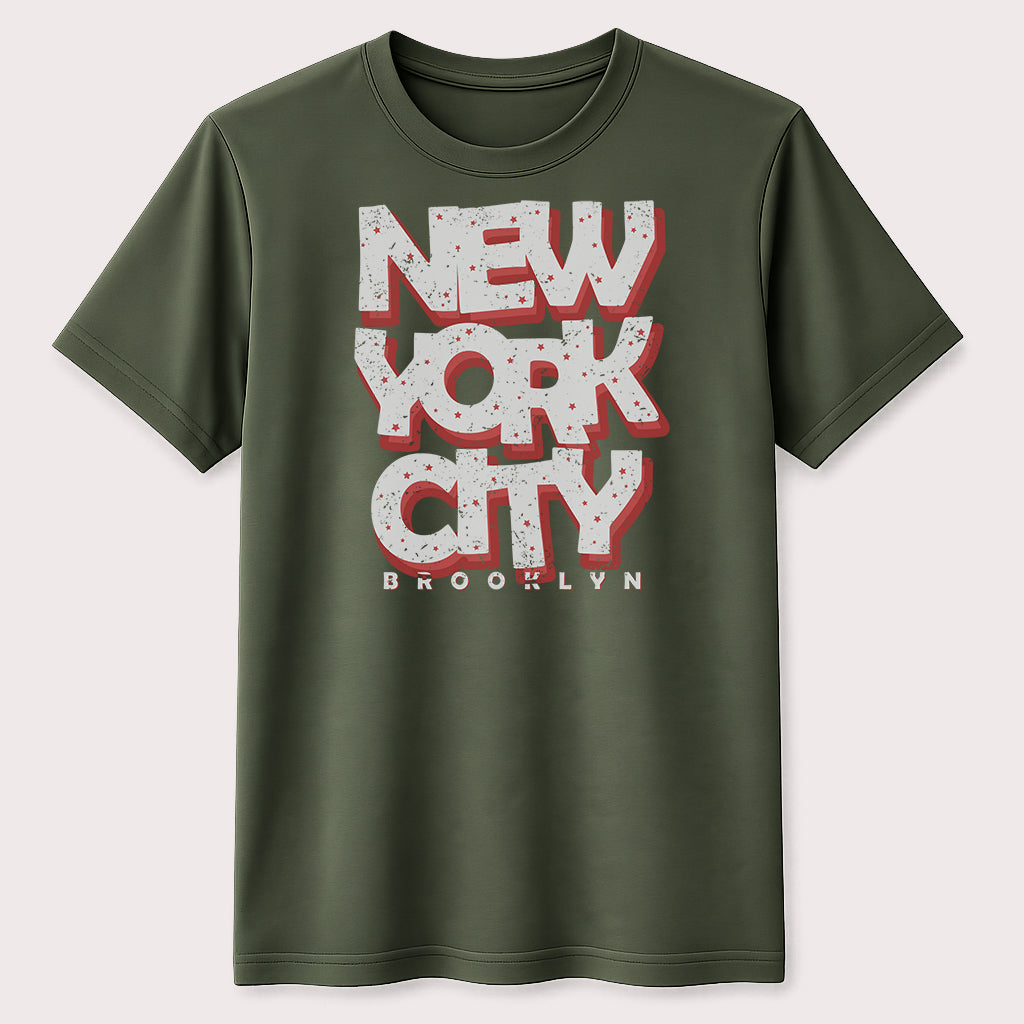 New York City Brooklyn Graphic T-Shirt Vintage Urban Streetwear Unisex Tee