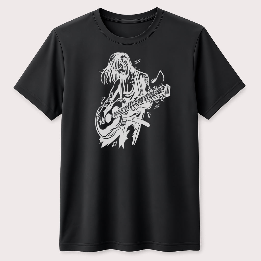 Rock Music Guitarist Graphic Tee Music Lover Concert Fan Unisex Tee