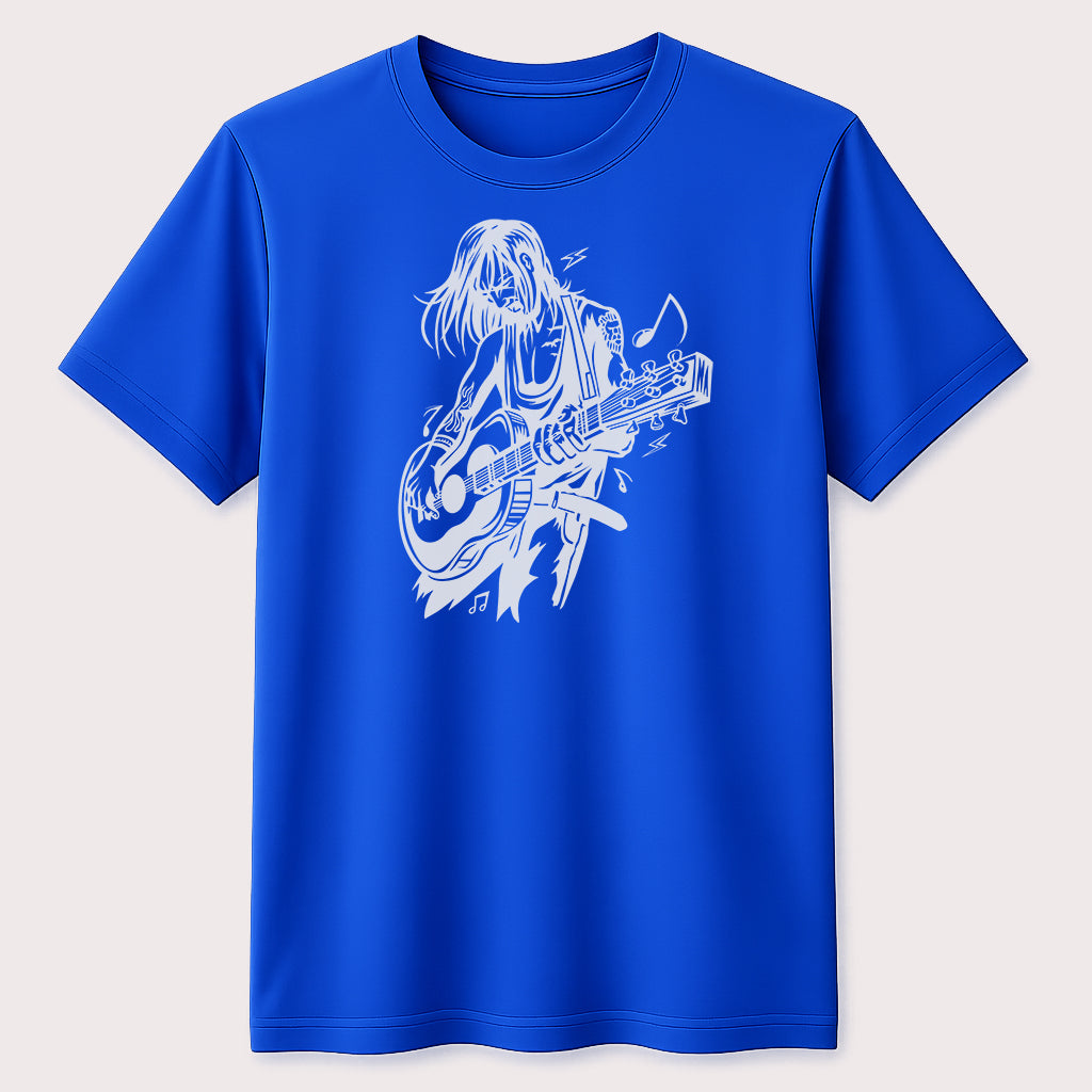 Rock Music Guitarist Graphic Tee Music Lover Concert Fan Unisex Tee