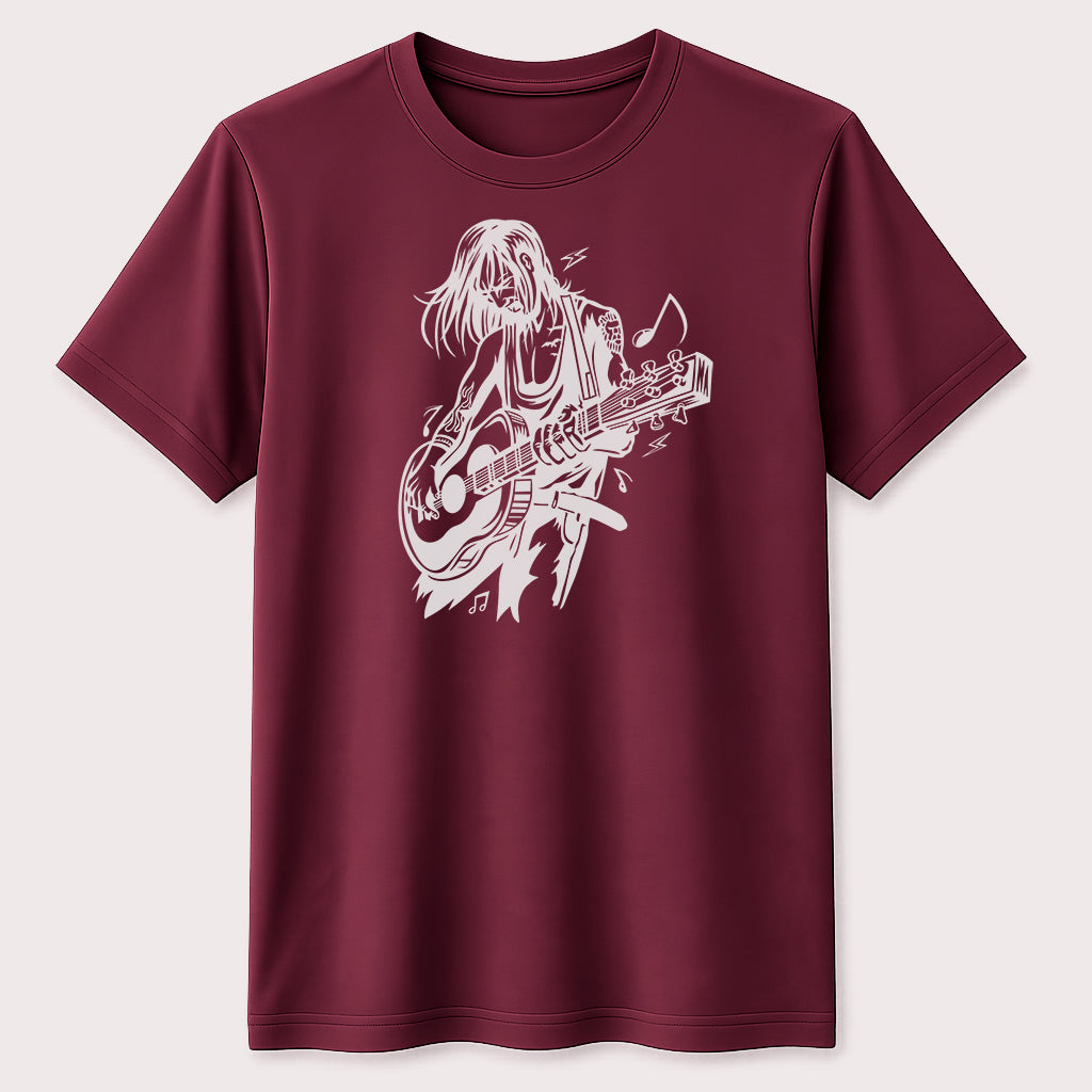 Rock Music Guitarist Graphic Tee Music Lover Concert Fan Unisex Tee
