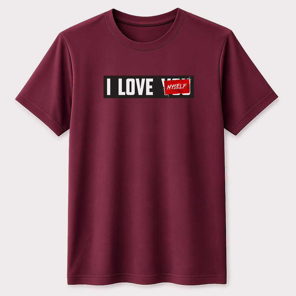 I Love Myself Graphic T-Shirt Self Love Motivation Tee
