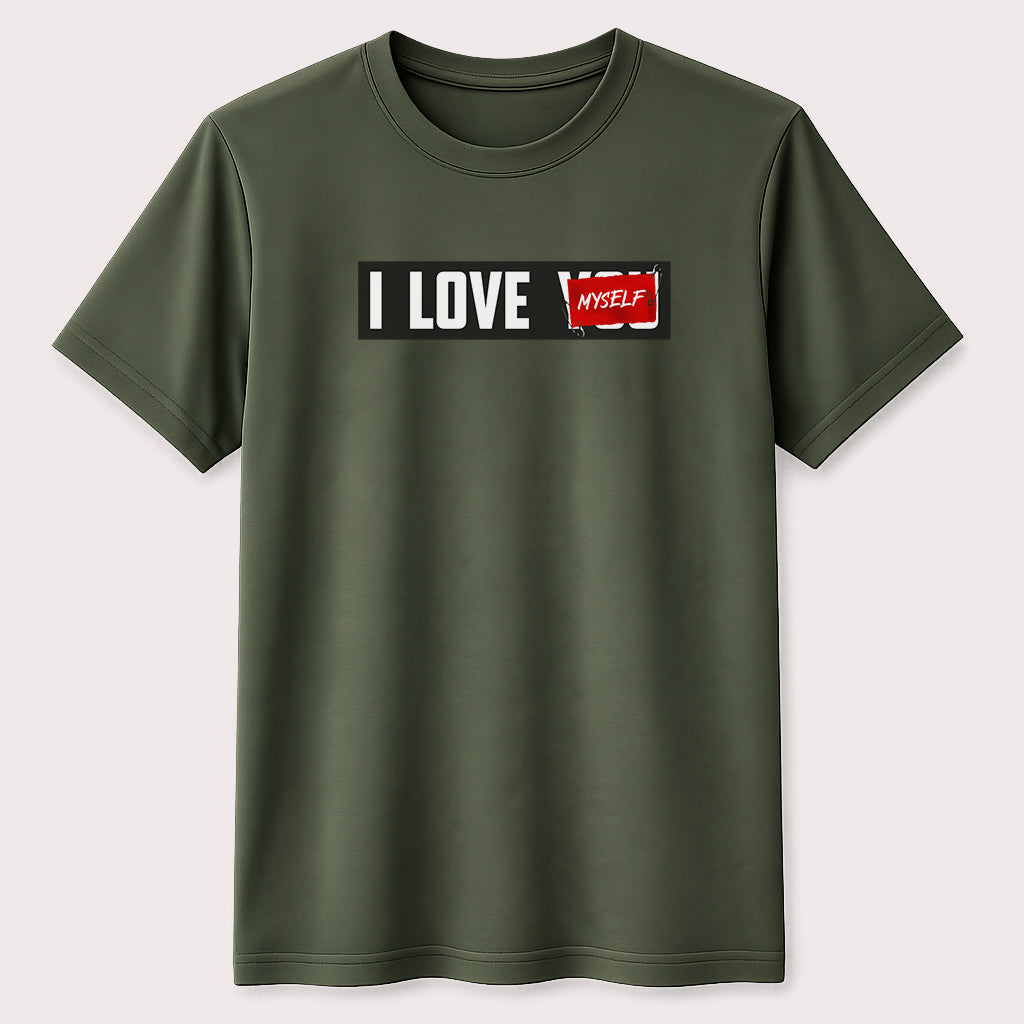 I Love Myself Graphic T-Shirt Self Love Motivation Tee