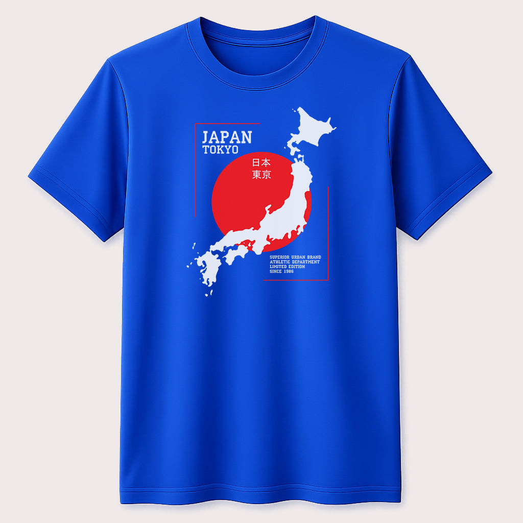 Japan Tokyo Graphic T-Shirt Japanese Flag Travel Unisex Tee