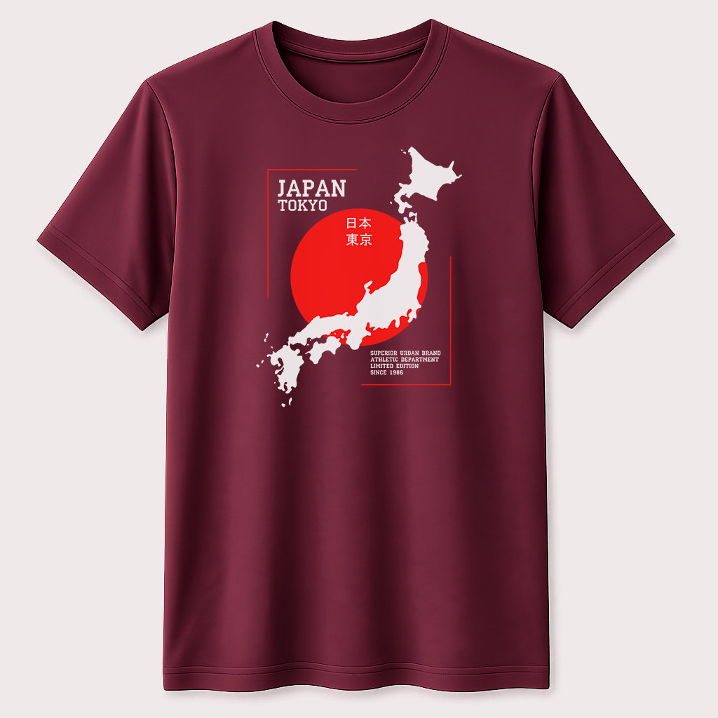 Japan Tokyo Graphic T-Shirt Japanese Flag Travel Unisex Tee