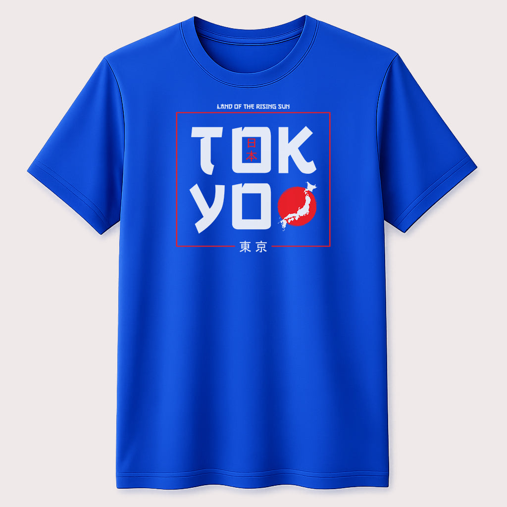 Tokyo Japan Graphic T-Shirt Rising Sun Travel Unisex Tee