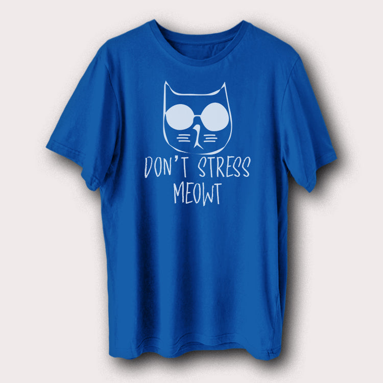 Don't Stress Meowt Funny Pet Cat Men's T-Shirt