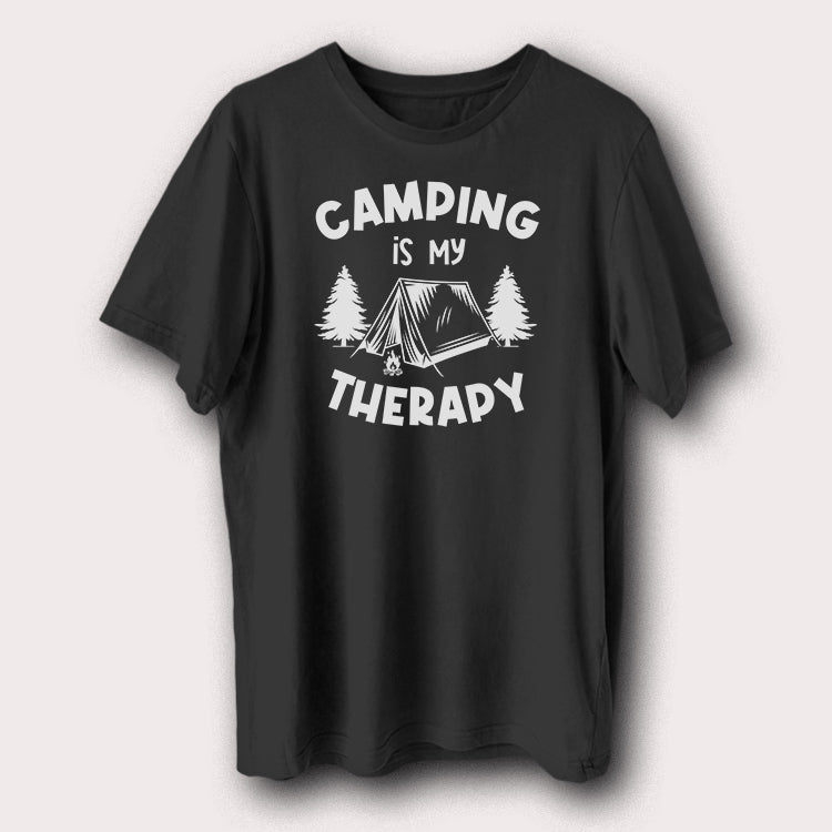 Camping Is A Therapy Adventure Outdoor Travel Men's T-Shirt