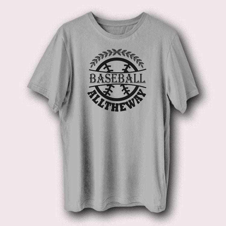Baseball All The Way Baseball Player Men's T-Shirt