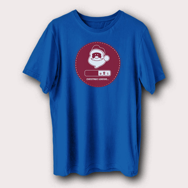 Christmas Loading Christmas Day Xmas Santa Claus Men's T-Shirt